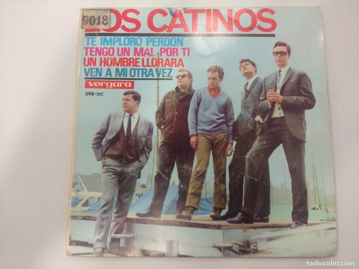 Discos de vinilo: LOS CATINOS/IMPLORO TU PERDON/SINGLE. - Foto 1