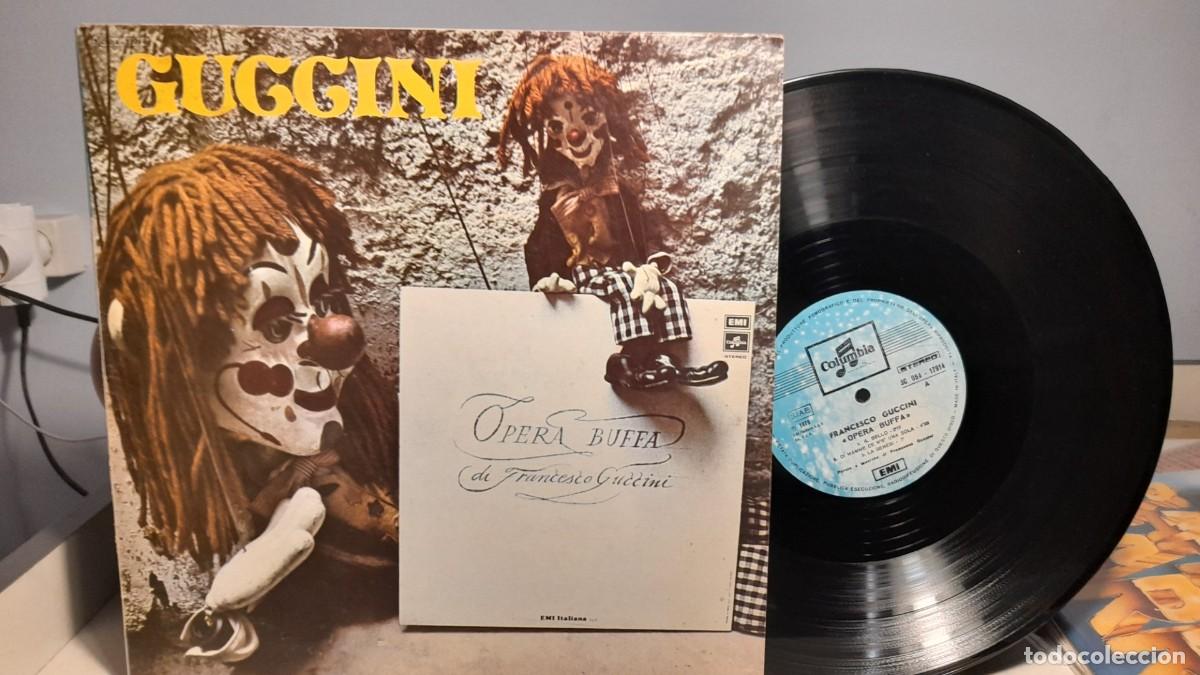 Discos de vinilo: LP FRANCESCO GUCCINI : OPERA BUFFA ( EDICION ITALIA ) - Foto 1