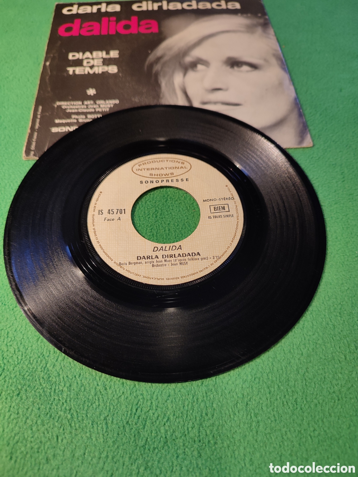 Discos de vinilo: Dalida - Darla Dirladada - Foto 2