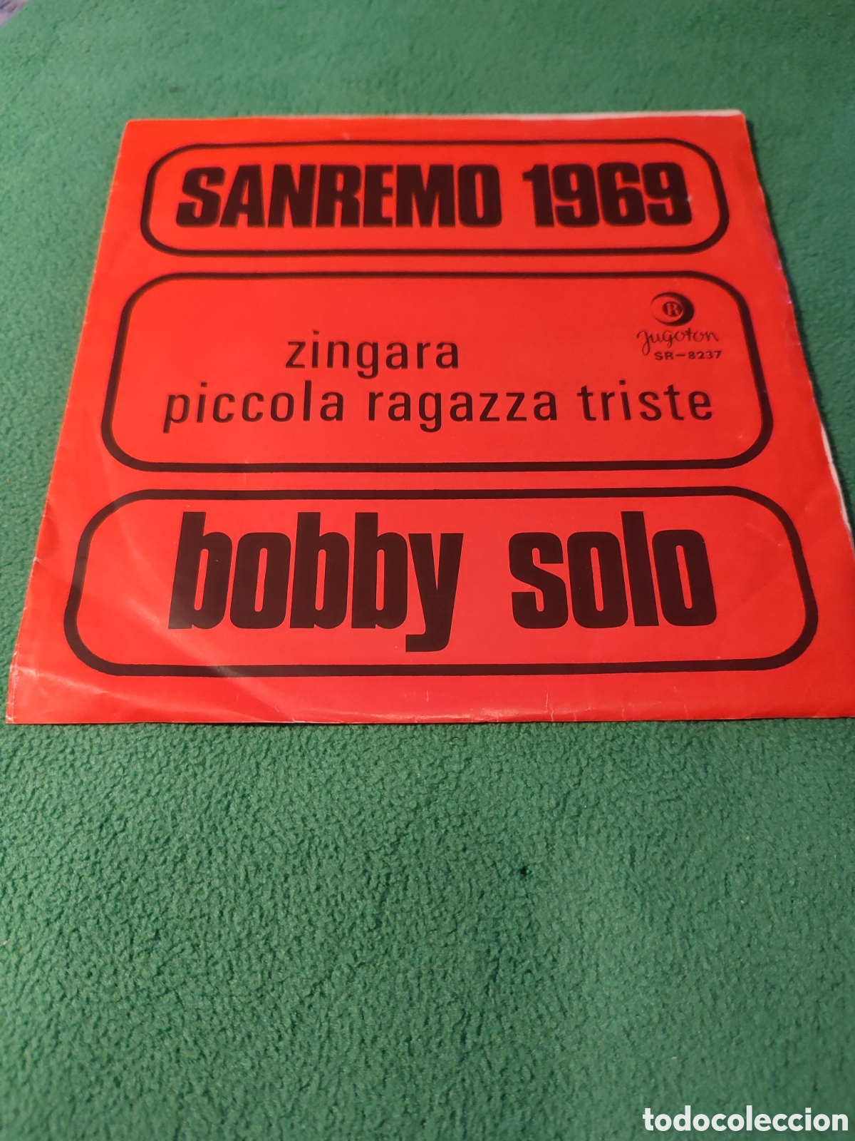 Discos de vinilo: Bobby Solo - Z&iacute;ngara - Foto 1