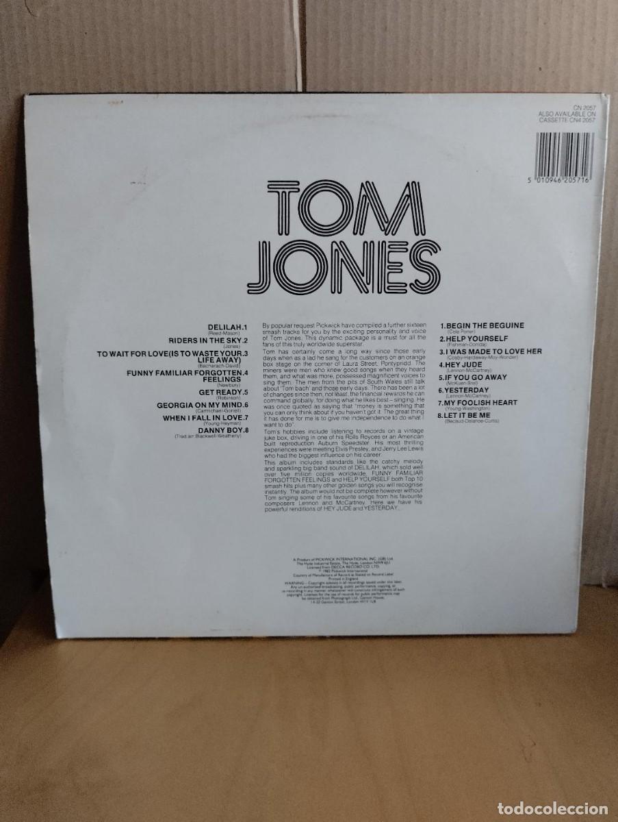 Discos de vinilo: TOM JONES ---- DELILAH - Foto 2