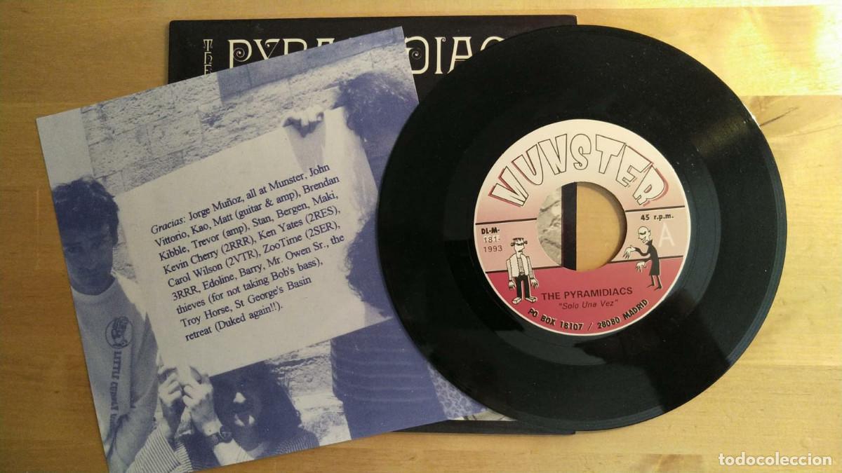 Discos de vinilo: The Pyramidiacs - Solo Una Vez - Foto 3