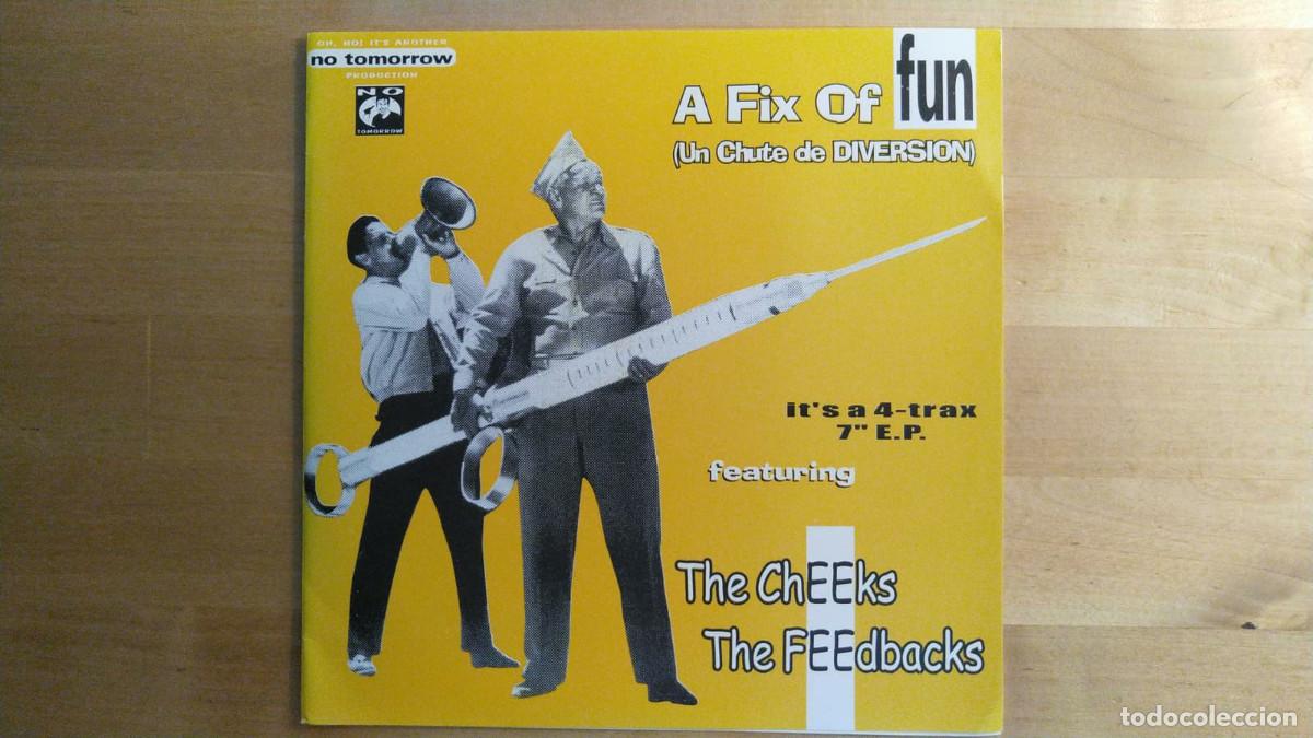 Discos de vinilo: The Cheeks - The Feedbakcs - A Fix Of Fun - Foto 1