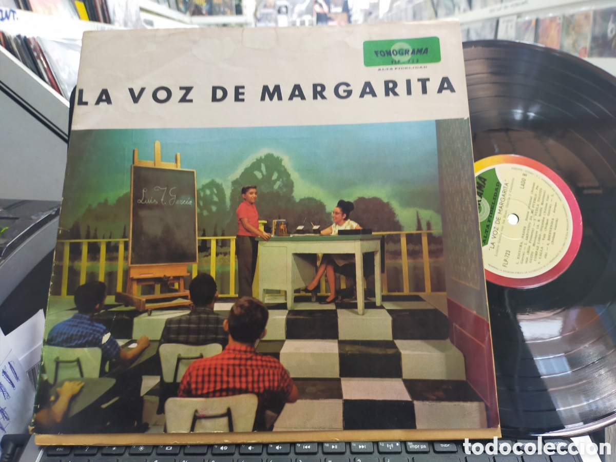 Disques de vinyle: Luis t. Garc&iacute;a LP la voz de margarita Venezuela