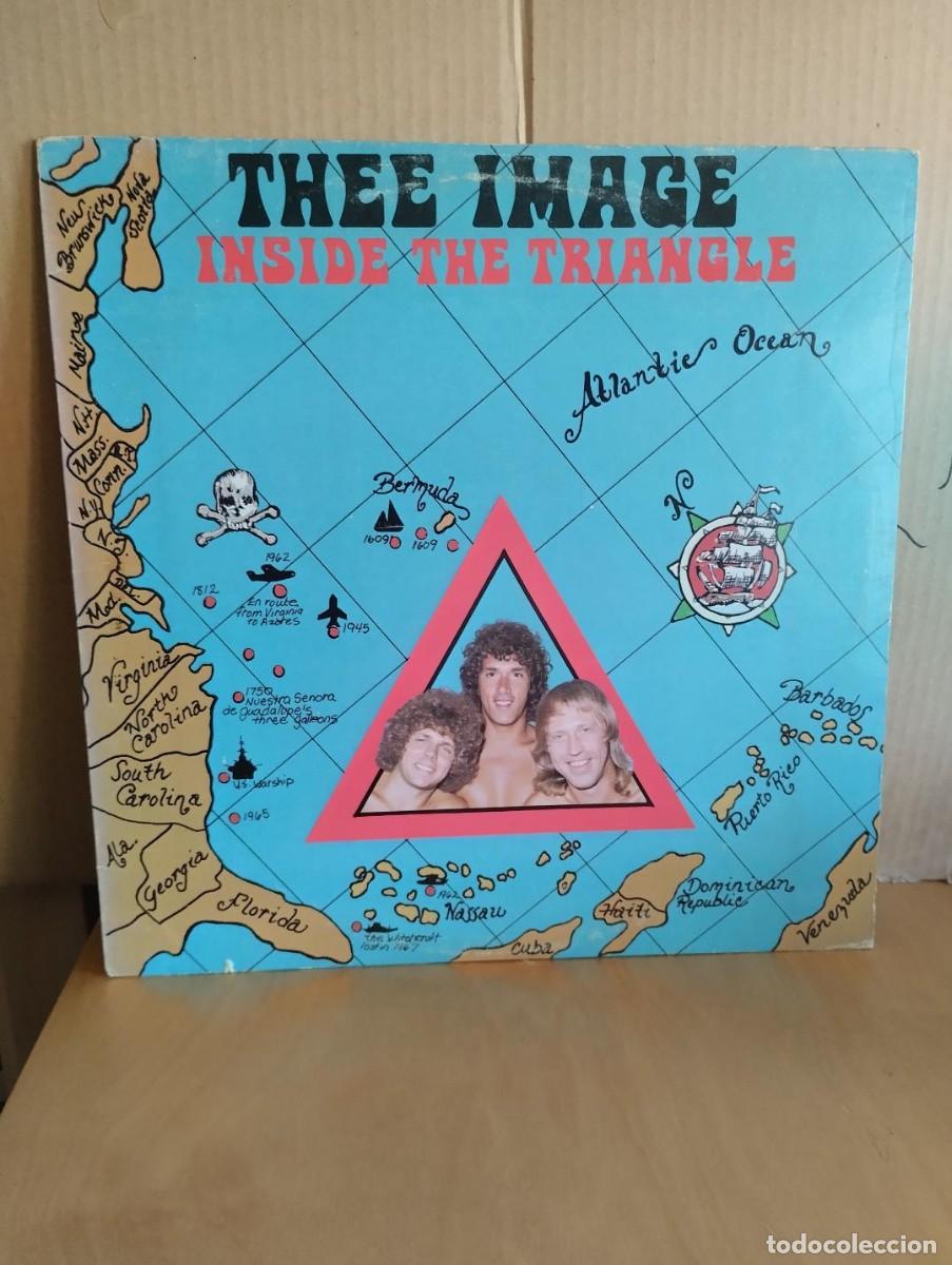 Discos de vinilo: THEE IMAGE ---- INSIDE THE TRIANGLE - Foto 1