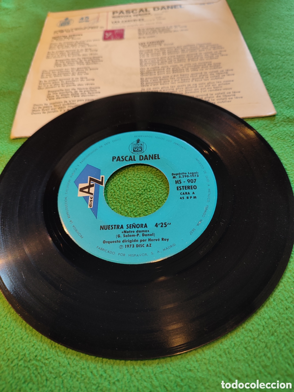 Discos de vinilo: Pascal Danel - Notre Dame - Foto 2