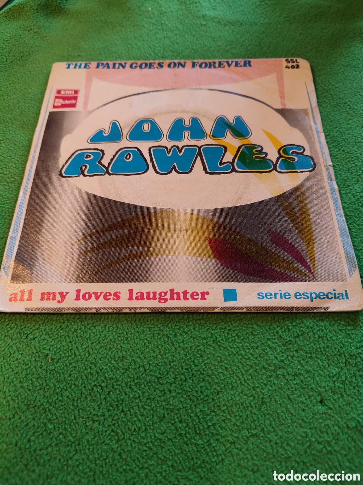 Discos de vinilo: John Rowles - The pain goes on Forever - Foto 1