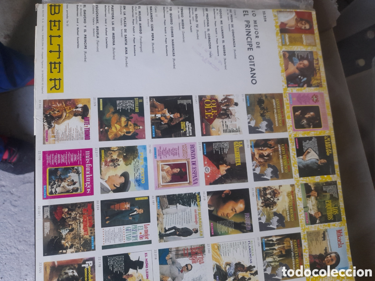 Discos de vinilo: Dos vinilos del Pr&iacute;ncipe Gitano - Foto 4