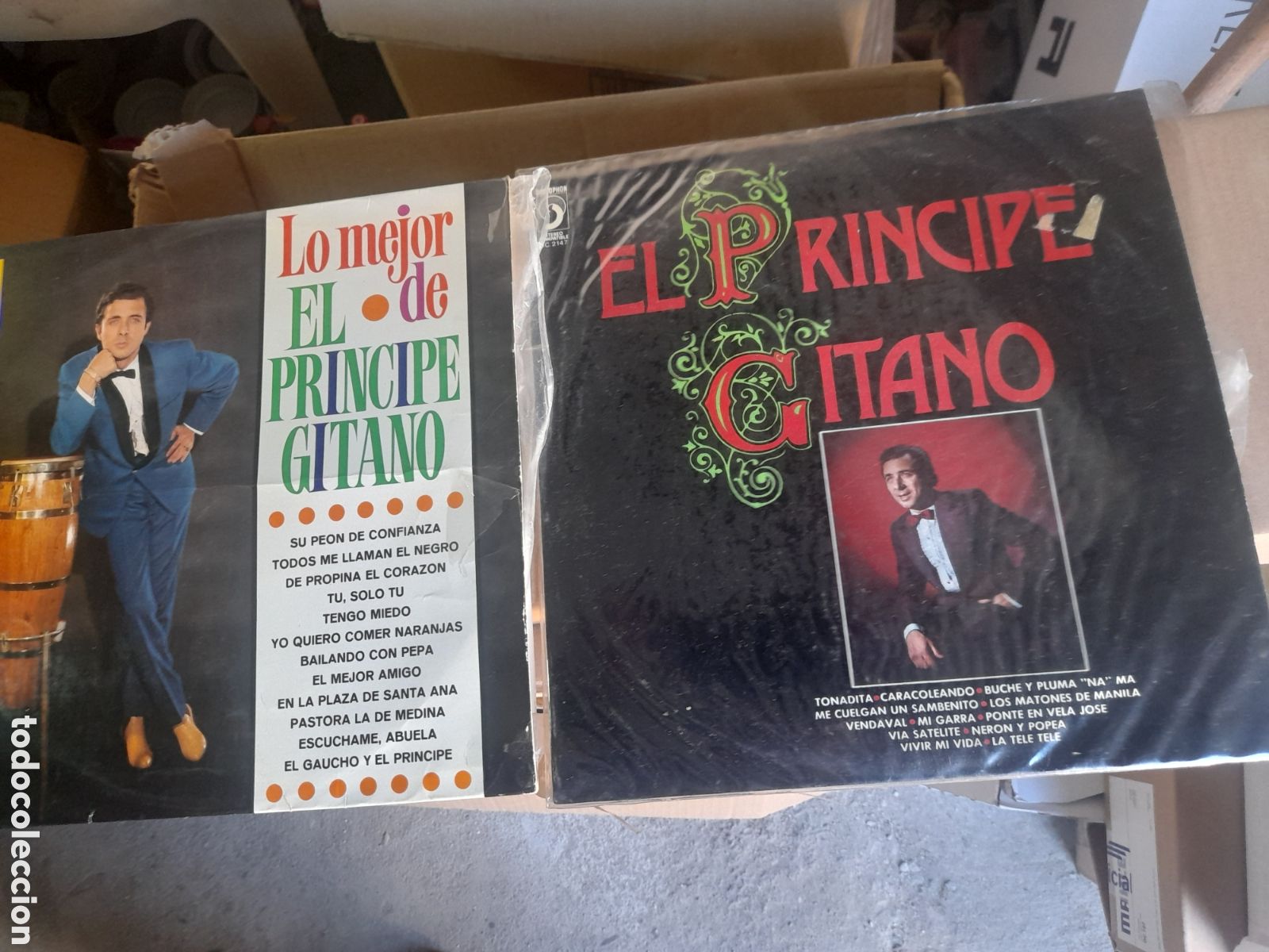 Discos de vinilo: Dos vinilos del Pr&iacute;ncipe Gitano - Foto 1