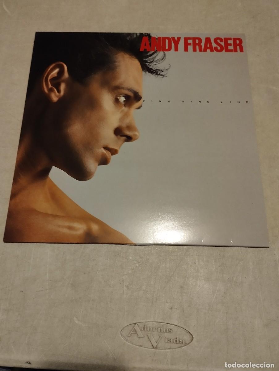 Discos de vinilo: Andy Fraser LP Fine Fine Line Esp.1984 - Foto 1
