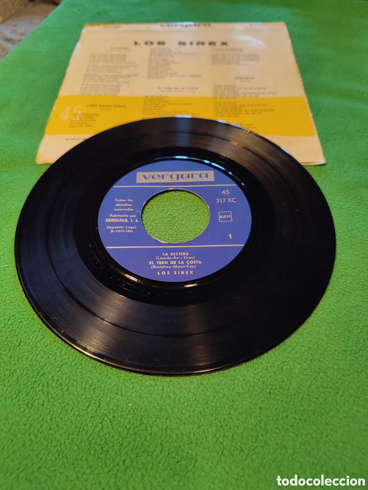 Discos de vinilo: Los Sirex - La escoba+ 3 - Foto 2