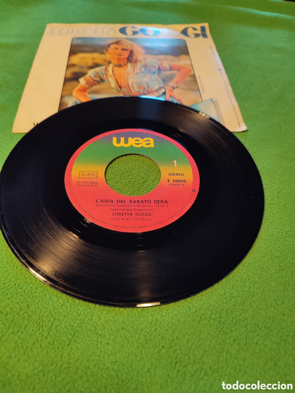 Discos de vinilo: Loretta Goggi- Laria del s&aacute;bado sera - Foto 2