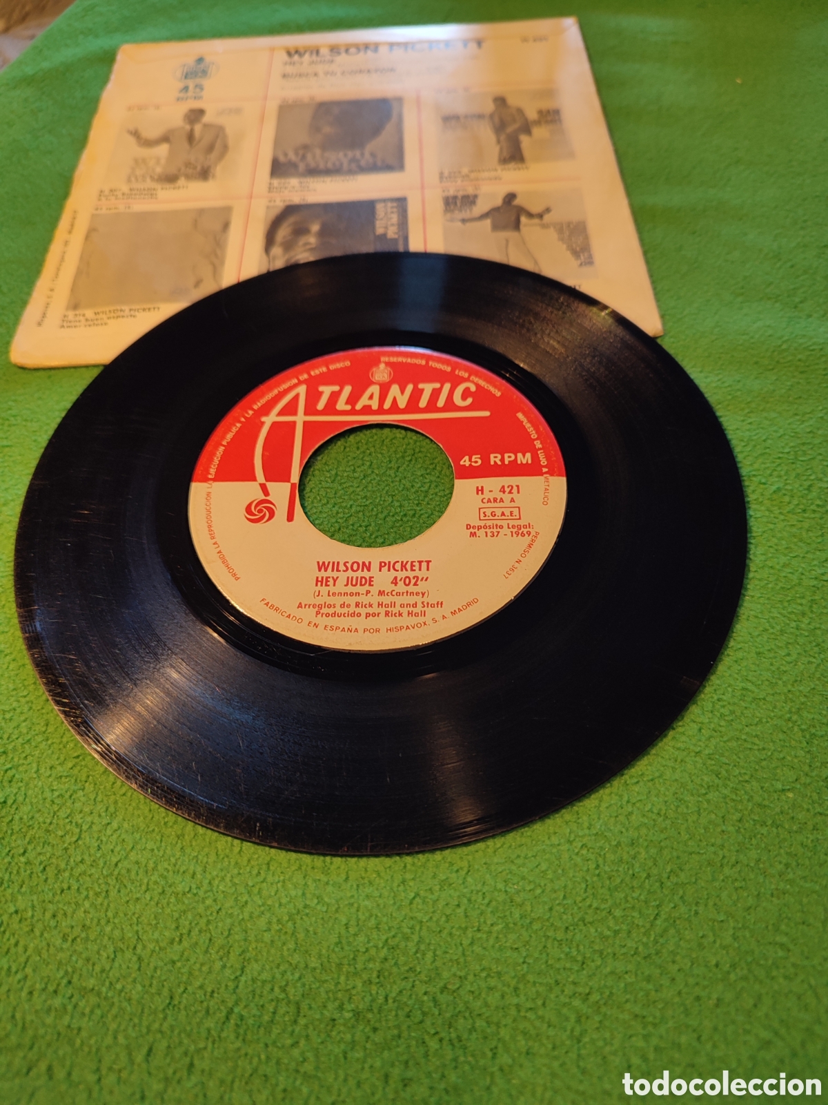 Discos de vinilo: Wilson Pickett - Hey Jude - Foto 2
