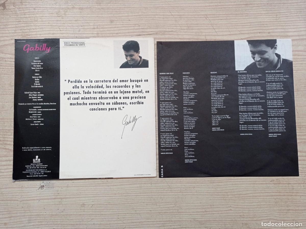 Discos de vinilo: Gabilly - Recuerdos Y Pasiones LP - Foto 2