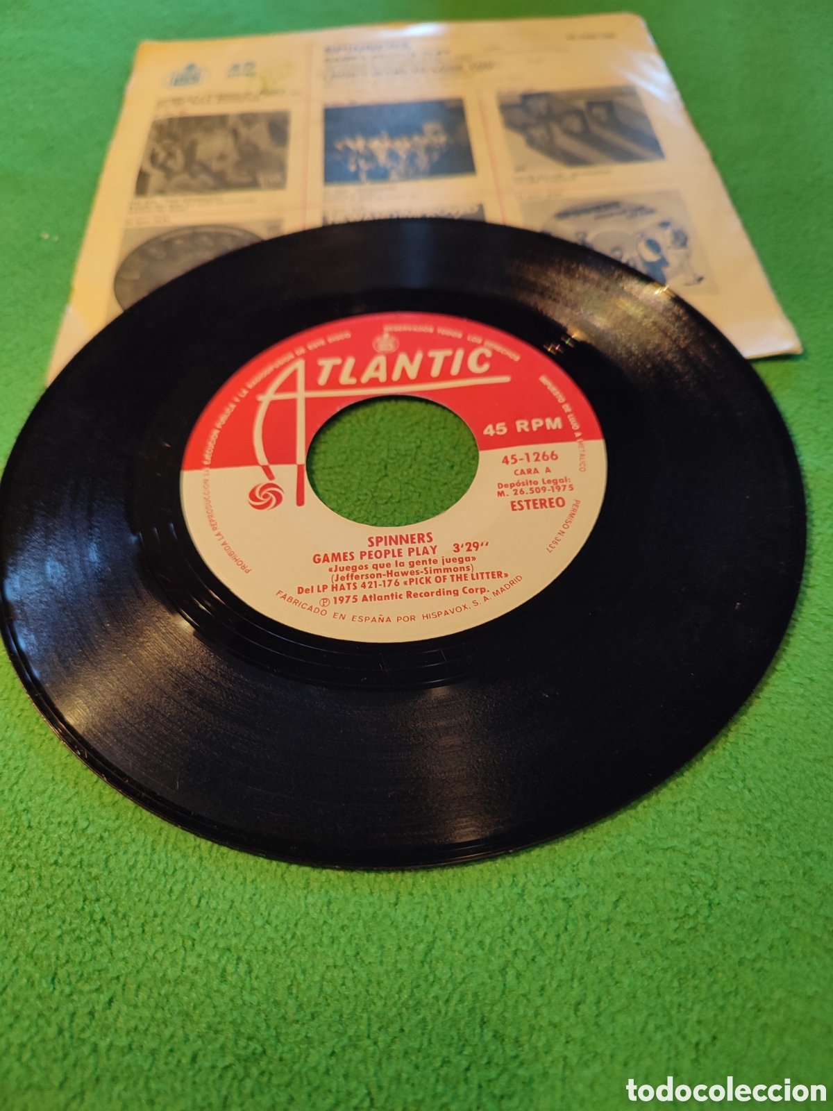 Discos de vinilo: Spinners - Game People play - Foto 2
