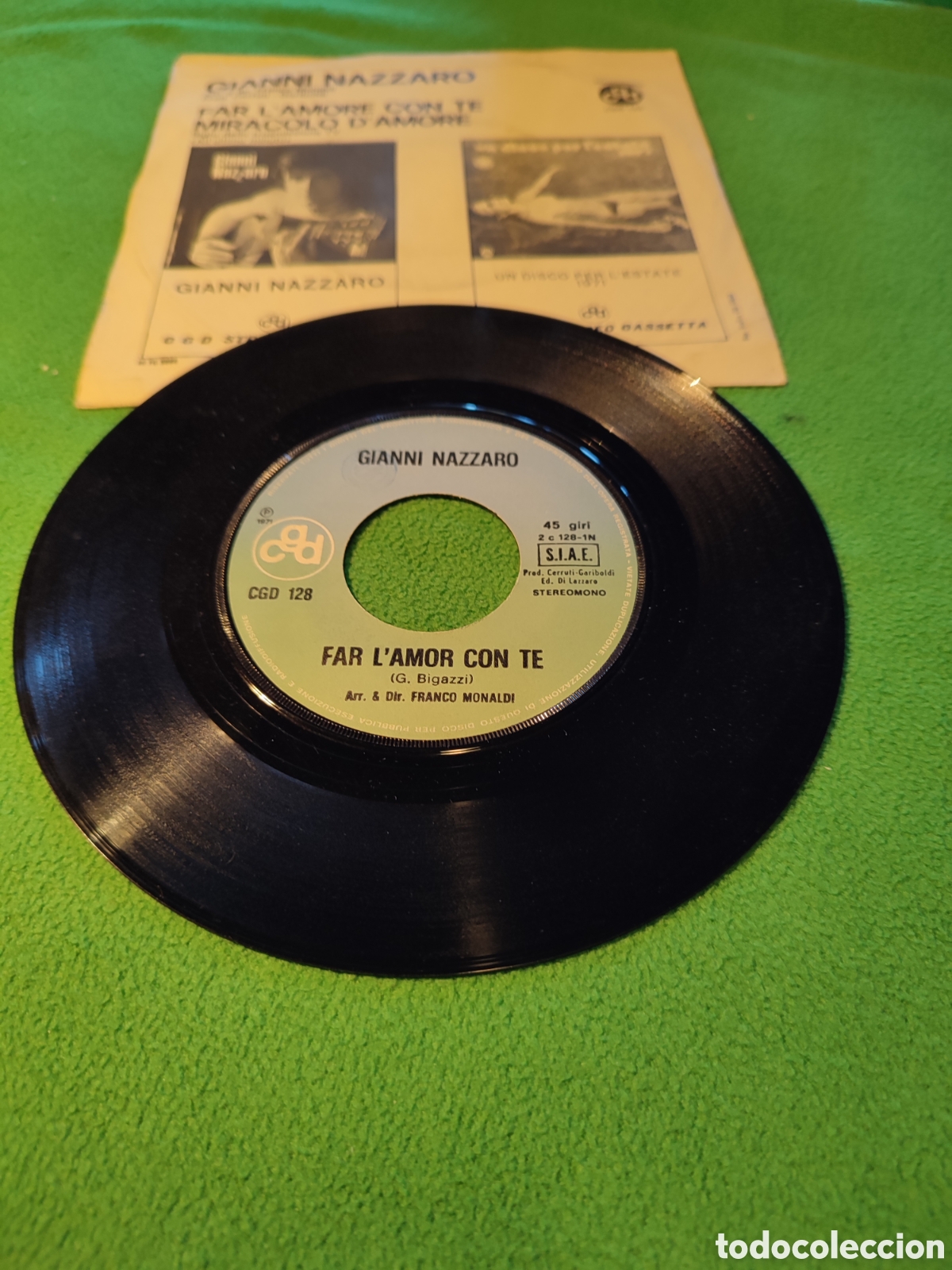 Discos de vinilo: Gianni Nazzaro - Far Lamore con te - Foto 2