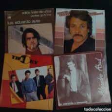 Discos de vinilo: D-663. LOTE DISCOS DE VINILO EP. LUIS EDUARDI AUTE, THE CRY, EDUARDO RODRIGO, ALEJANDRO ABAD