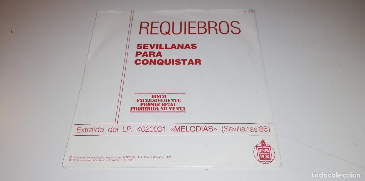 Disques de vinyle: S17-Requiebros - Sevillanas Para Conquistar (7&rdquo;, Maxi) PROMO- PORT VG+ DISC NM