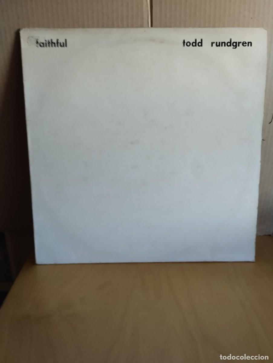 Discos de vinilo: TODD RUNDGREN ---- FAITHFUL - Foto 1