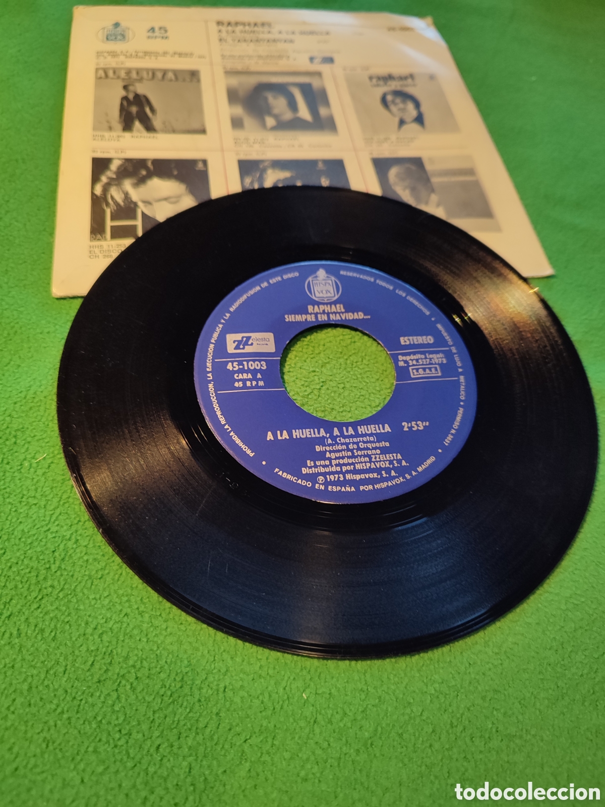Discos de vinilo: Raphael - A la huella - Foto 2