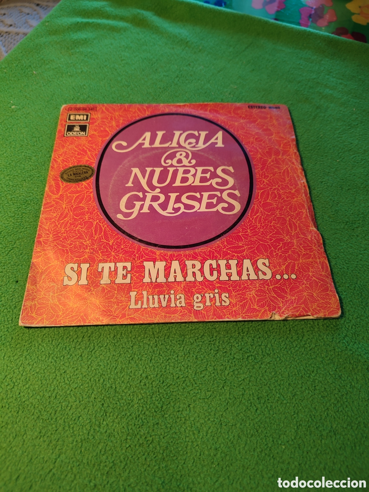 Discos de vinilo: Alicia y Nubes Grises - Si te marchas.. - Foto 1