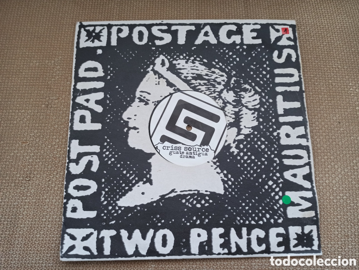 Discos de vinilo: Criss Source - Guate Antigua / Drama (12&rdquo;) - Foto 2