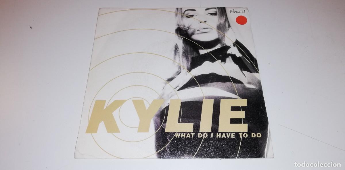 Disques de vinyle: S17-Kylie Minogue - What Do I Have To Do (7&rdquo;) - PORT VG DISC VG+