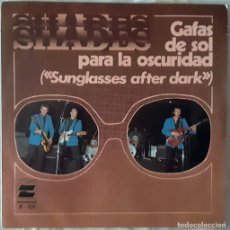 Discos de vinilo: SHADES. GAFAS DE SOL PARA LA OSCURIDAD (SUNGLASSES AFTER DARK)/ WHAM BAM. TABITHA, SPAIN 1979