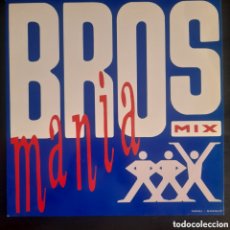 Discos de vinilo: BROS – BROSMANIA MIX. 1989, ESPAÑA. VINILO, 12”, 45 RPM, SINGLE SIDED, MAXI-SINGLE, PROMO