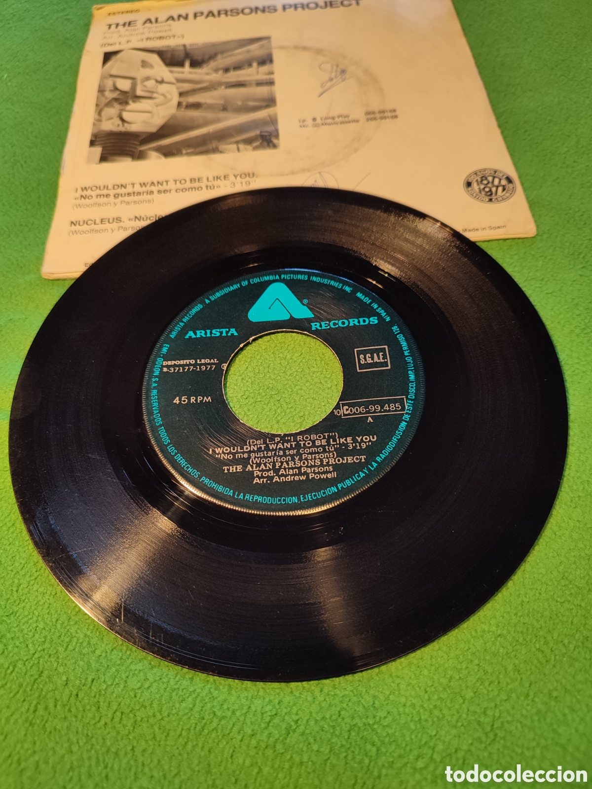 Discos de vinilo: The Alan Parsons Project - I wouldnt want... - Foto 2