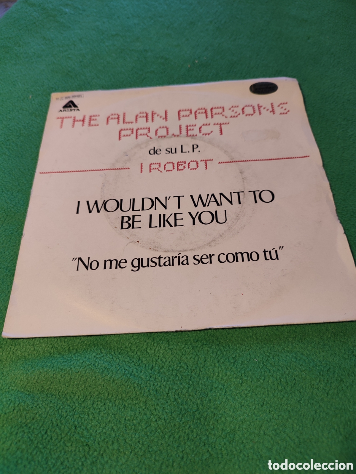 Discos de vinilo: The Alan Parsons Project - I wouldnt want... - Foto 1