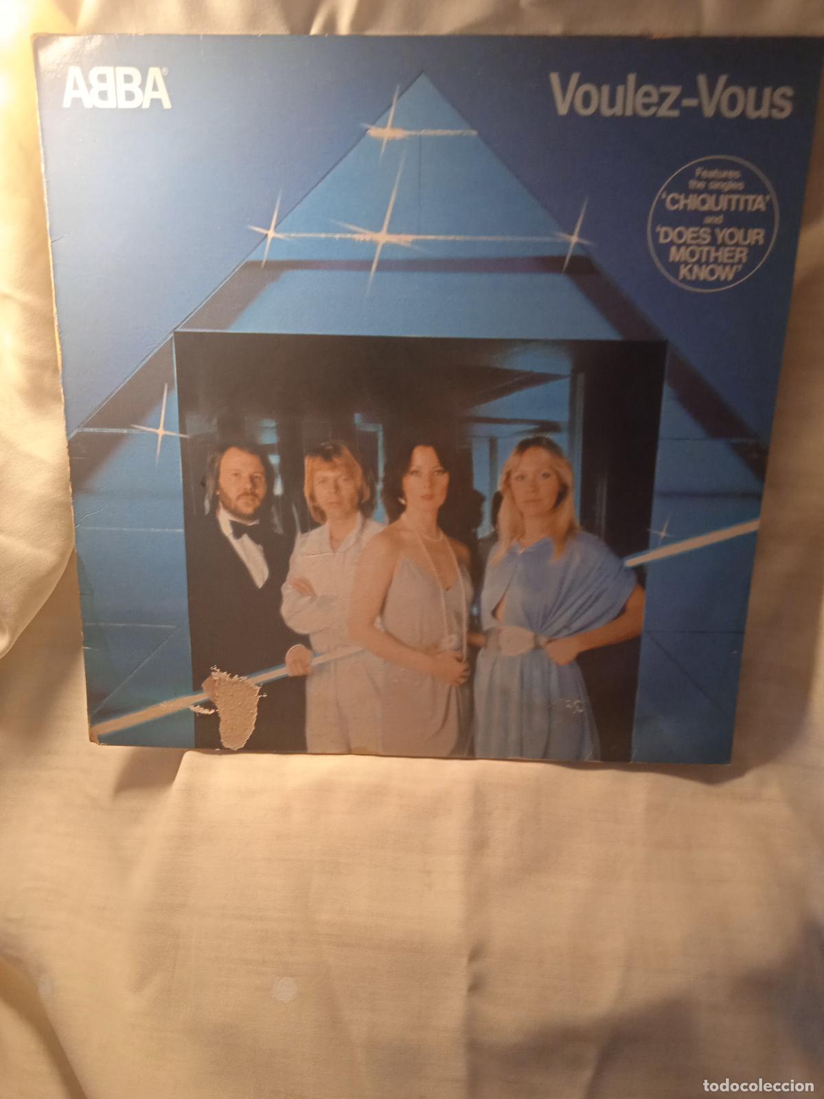 Discos de vinilo: LP **ABBA VOULEZ VOUS , EPIC 1979 REF. 88 DATO 8/10