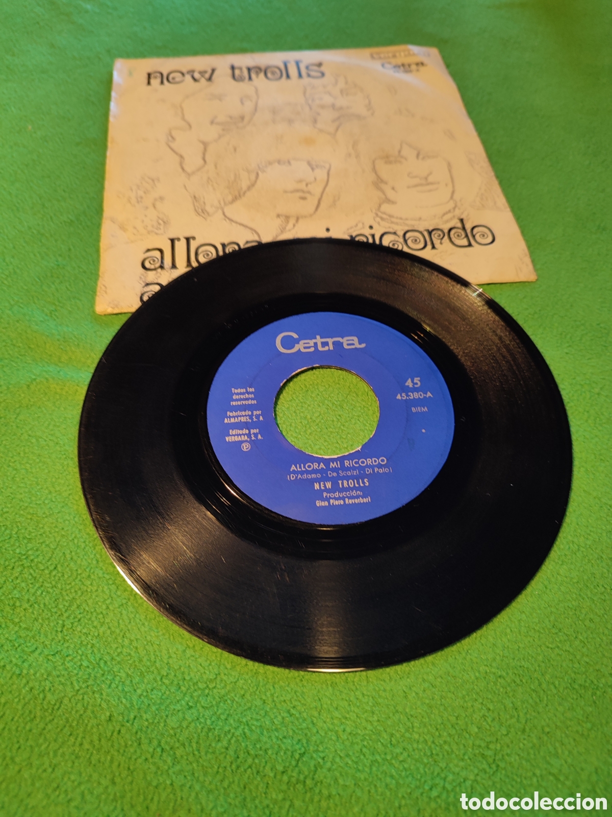 Discos de vinilo: New Trolls - Allora mi ricordo - Foto 2