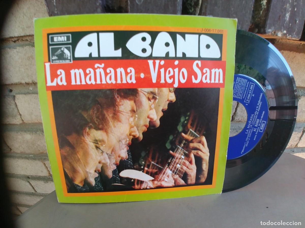 Discos de vinilo: AL BANO-SINGLE LA MA&Ntilde;ANA - Foto 1