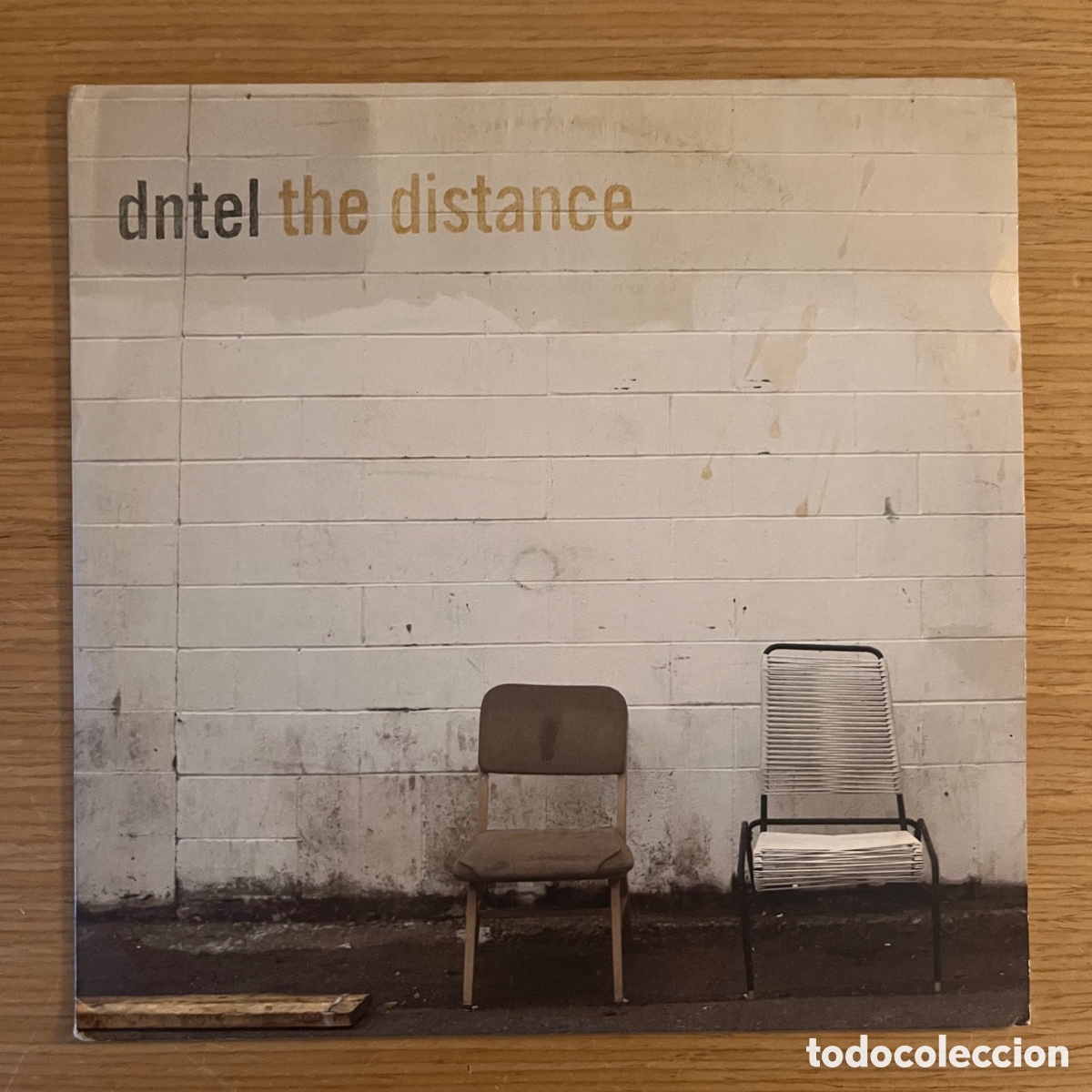 Discos de vinilo: dntel - The Distance Metronomy rmx - single - Foto 1