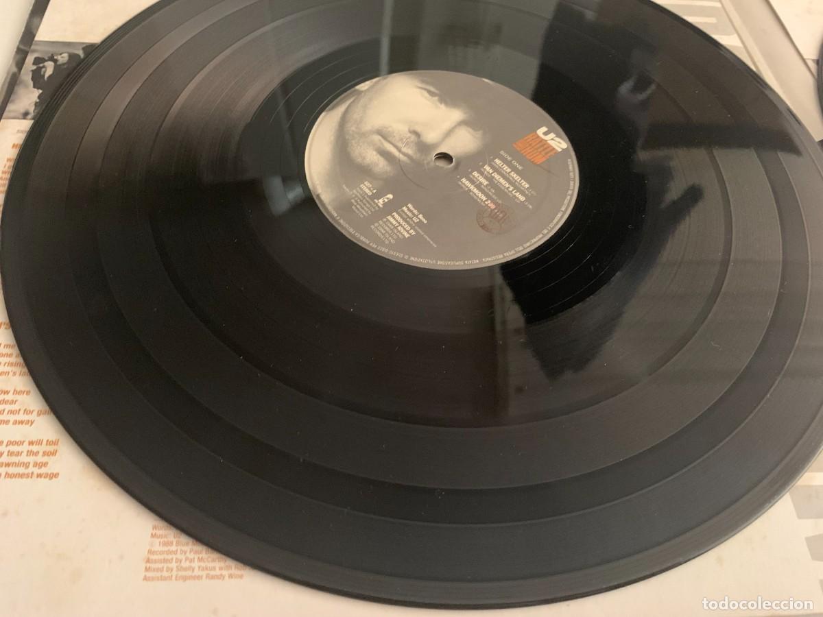 Discos de vinilo: U2 RATTLE AND HUM DOUBLE VINYL LP INNER - Foto 6