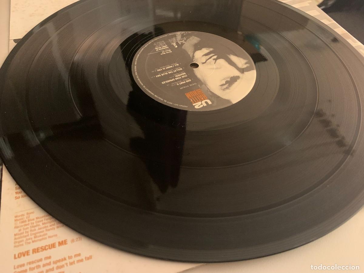 Discos de vinilo: U2 RATTLE AND HUM DOUBLE VINYL LP INNER - Foto 7