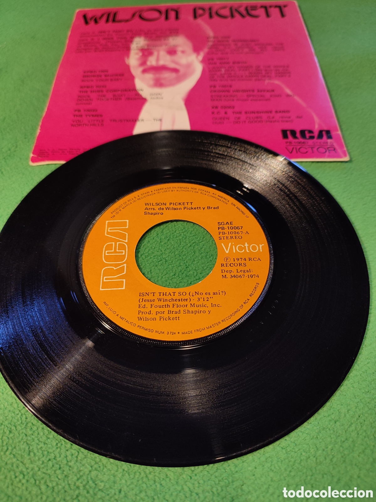 Discos de vinilo: Wilson Pickett - Isnt that so - Foto 2