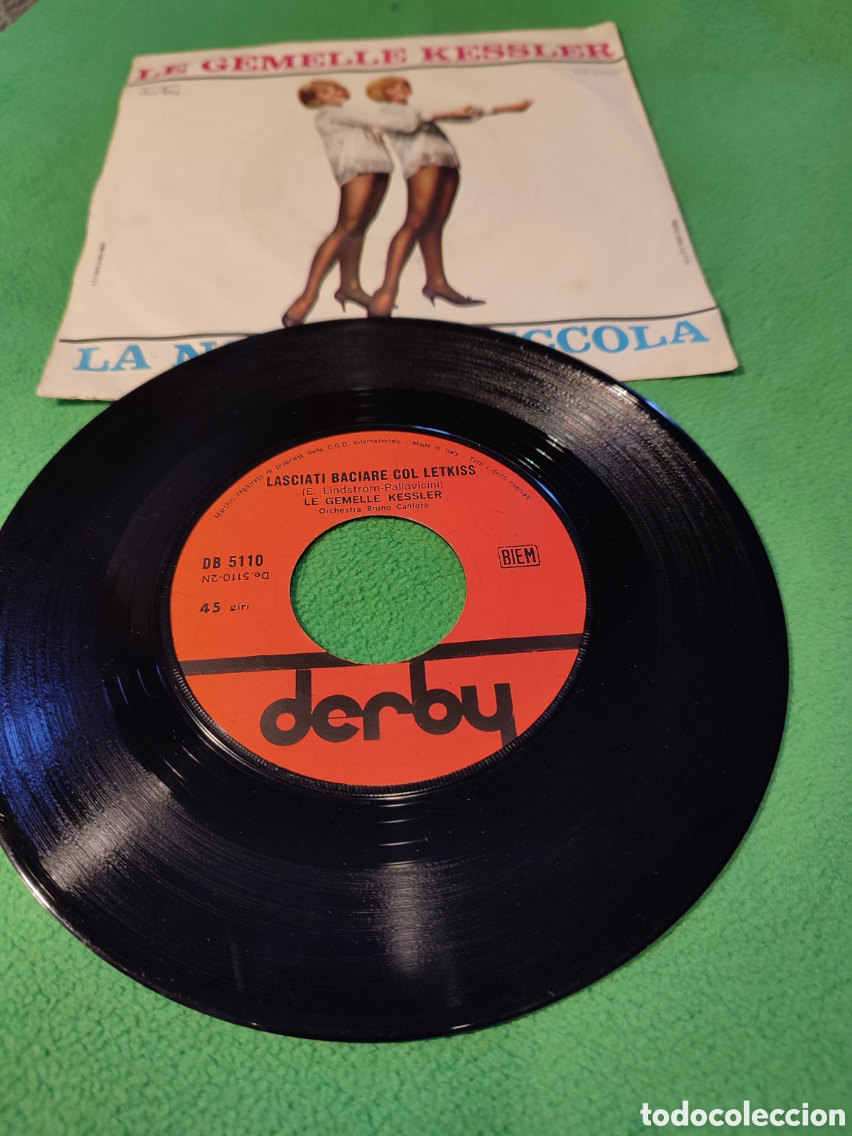 Discos de vinilo: Le Gemelles Kessler - Lasciati baciere col ... - Foto 2