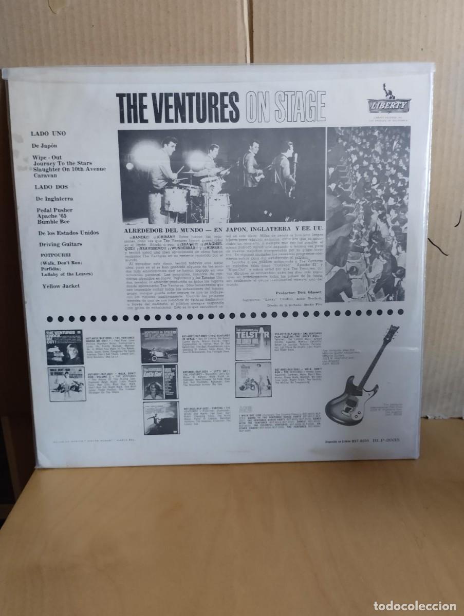 Discos de vinilo: THE VENTURES --- ON STAGE - Foto 2