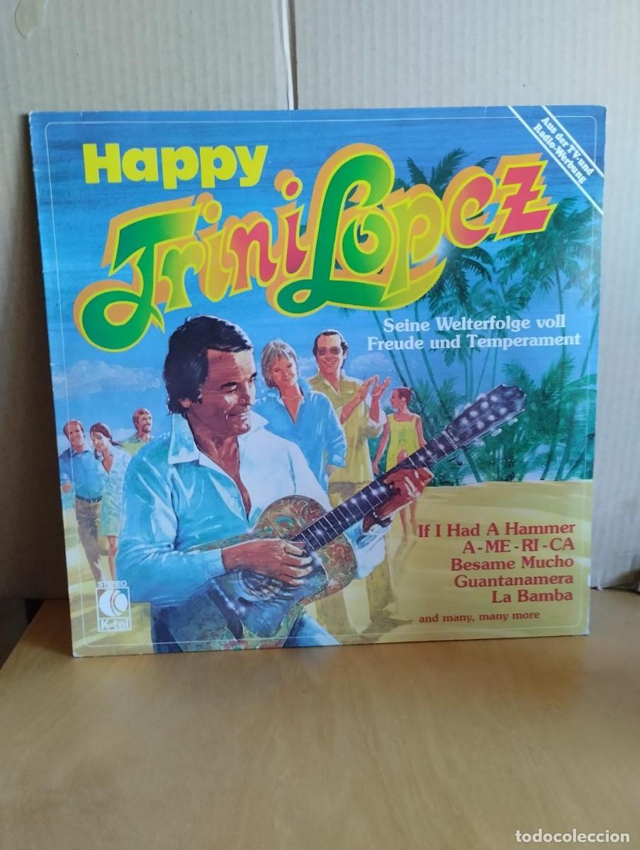 Discos de vinilo: TRINI LOPEZ --- HAPPY - Foto 1