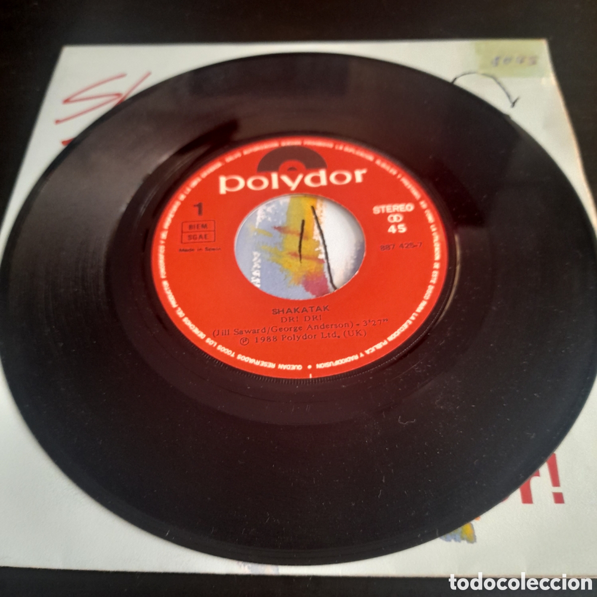 Discos de vinilo: Shakatak &ndash; Dr! Dr!. Vinilo, 7&rdquo; 1988 - Foto 3