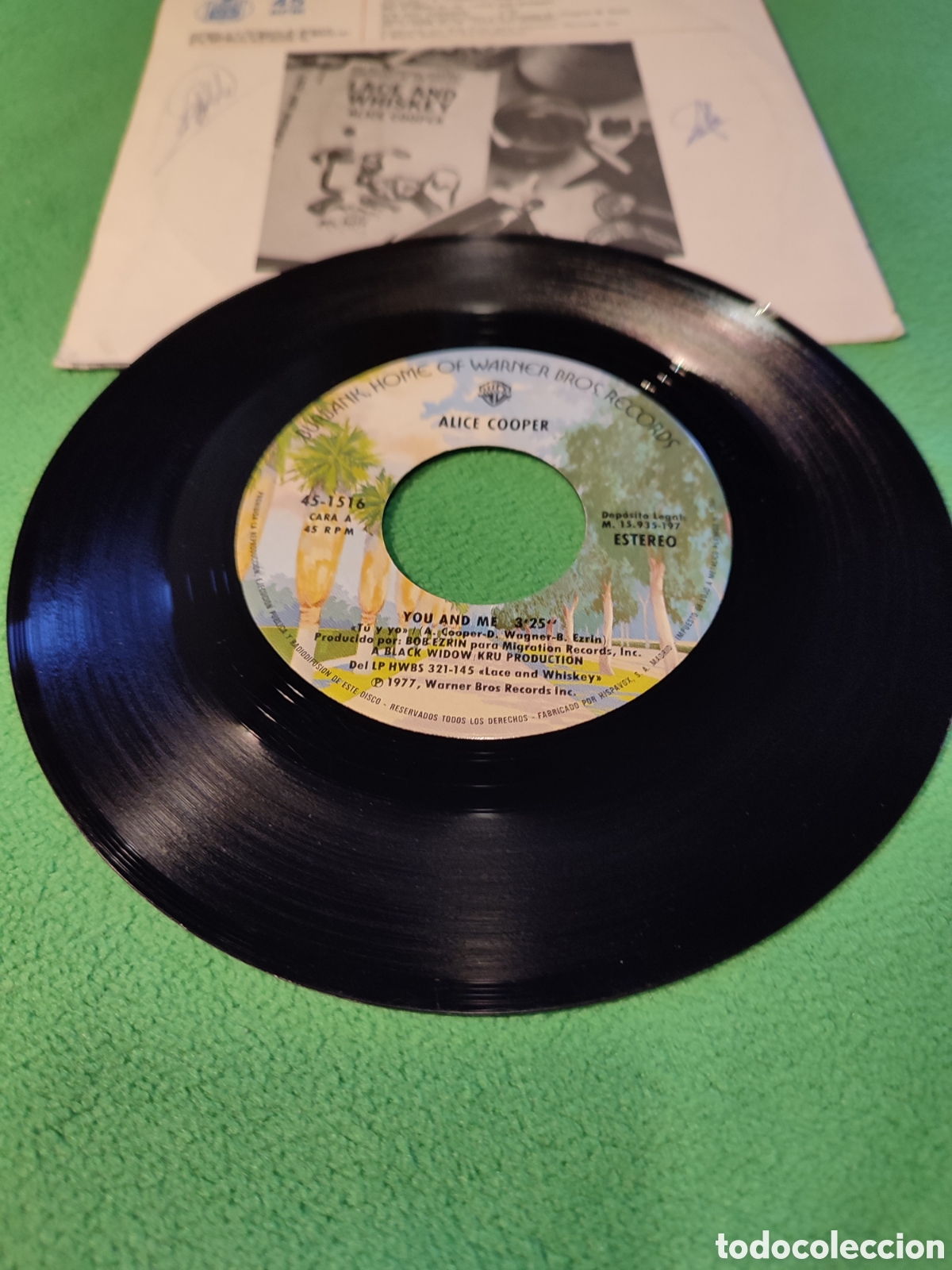 Discos de vinilo: Alice Cooper - You and me - Foto 2