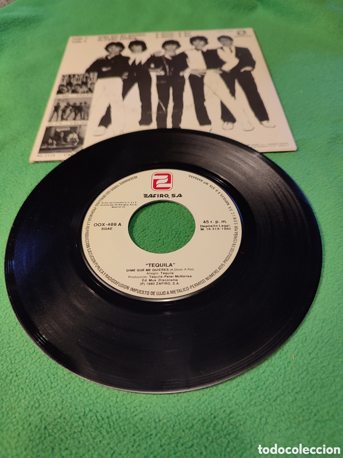 Discos de vinilo: Tequila - Dime qu&eacute; me quieres - Foto 2