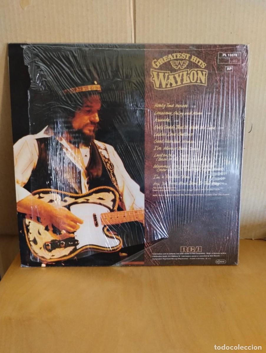 Discos de vinilo: WAYLON JENNINGS ---- GREATEST HITS - Foto 2