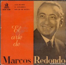 Discos de vinilo: EL ARTE DE ”MARCOS REDONDO” - ALMA DE DIOS, EL GUITARRICO.../ EP EMI 1960 RF-6703