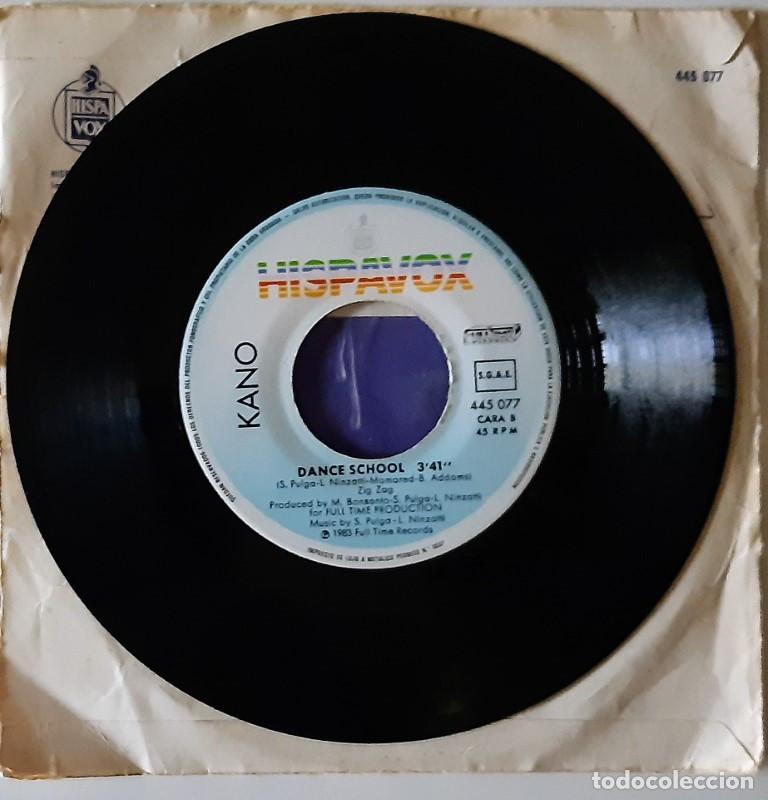 Discos de vinilo: Kano. Another life/ Dance school. Hispavox, Spain 1983 single - Foto 4