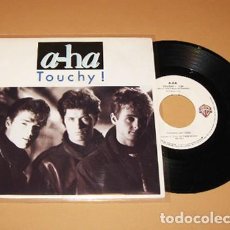 Discos de vinilo: A-HA - TOUCHY! - SINGLE - 1988