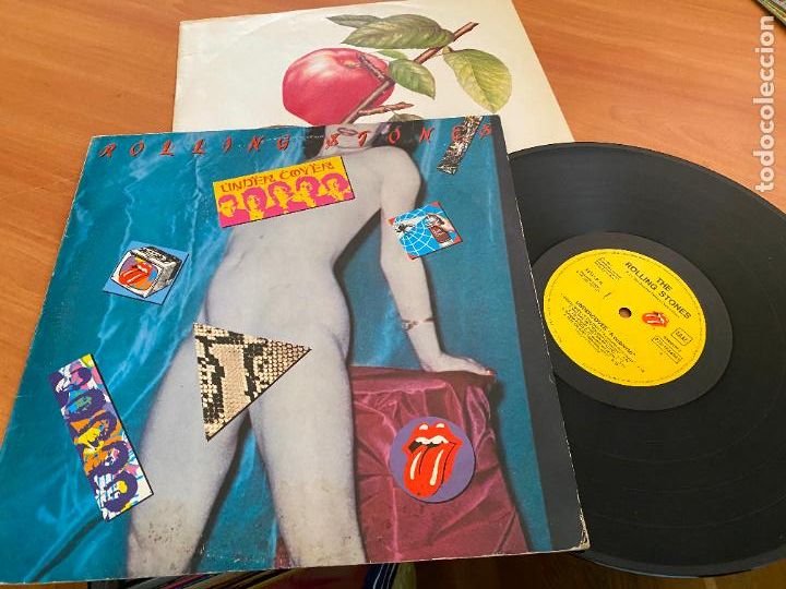 Discos de vinilo: ROLLING STONES ( UNDER COVER) LP ESPA&Ntilde;A 1983 (B-40) - Foto 1
