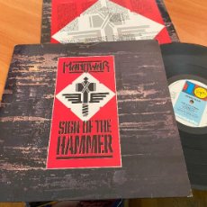 Discos de vinilo: MANOWAR (SING OF THE HAMMER) LP 1984 UK (B-40)